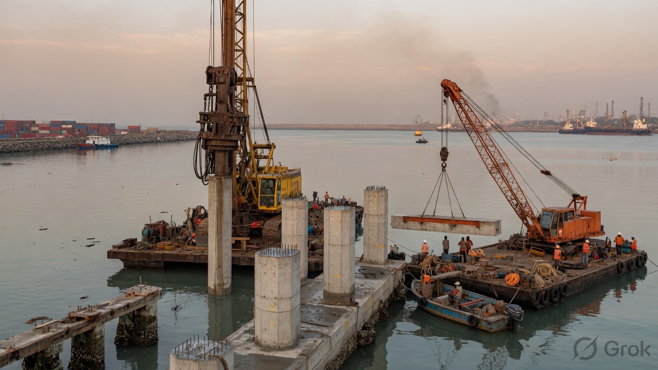 Marine piling