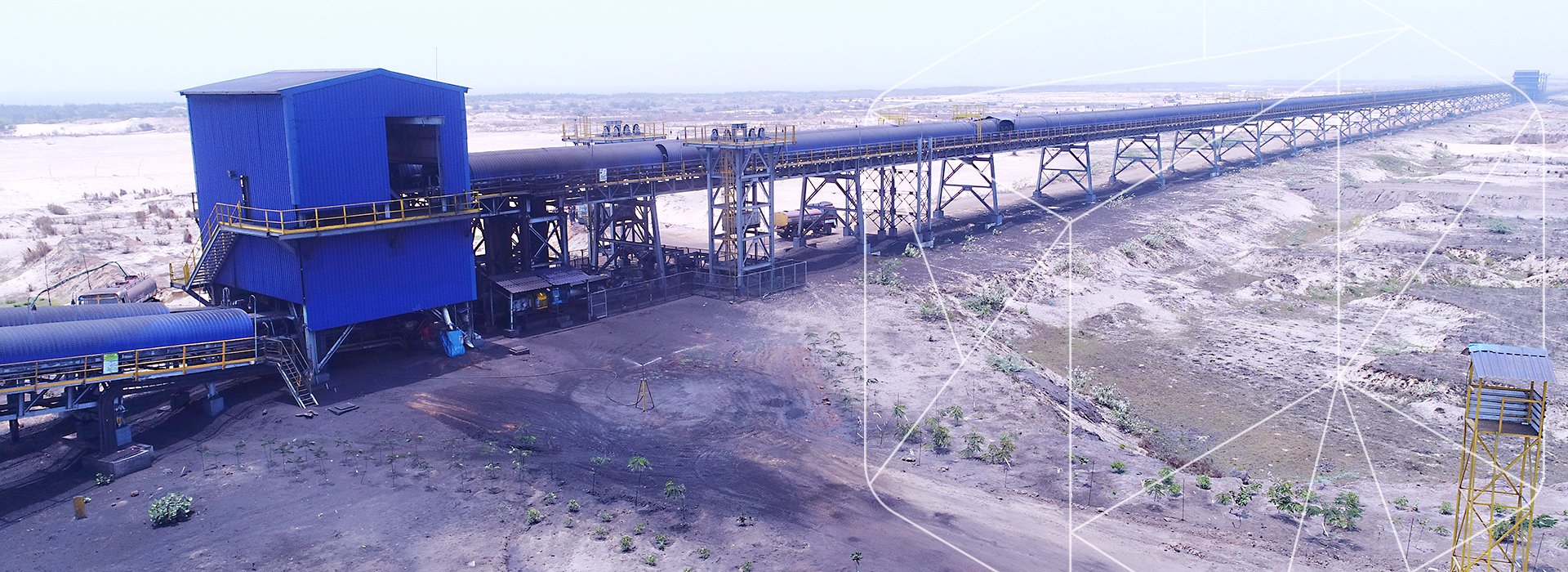 Krishnapatnam coal conveyor