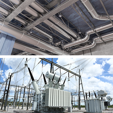 RVR electrical and HVAC works